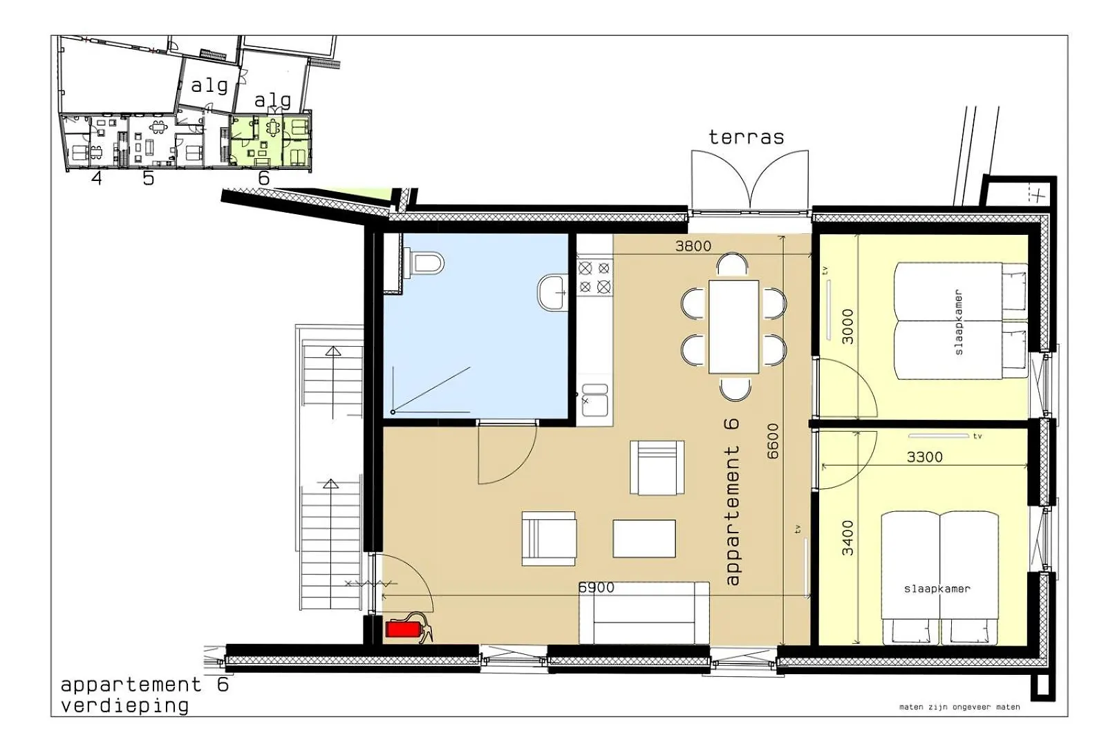 Apartment Hoeve Kroonen Schin op Geul