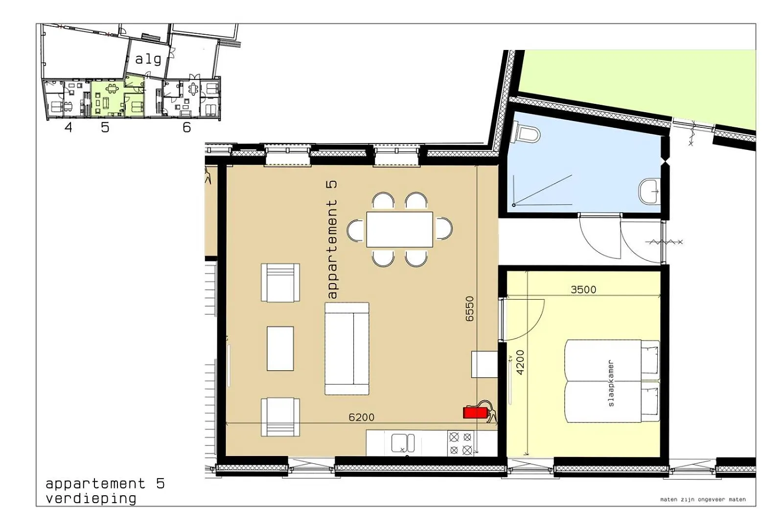Apartment Hoeve Kroonen Schin op Geul